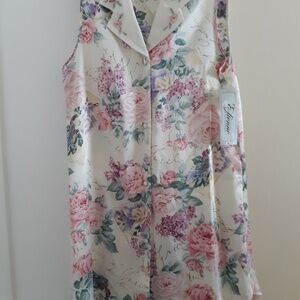 Rose & Lilac Floral Printed Sleep Shirt